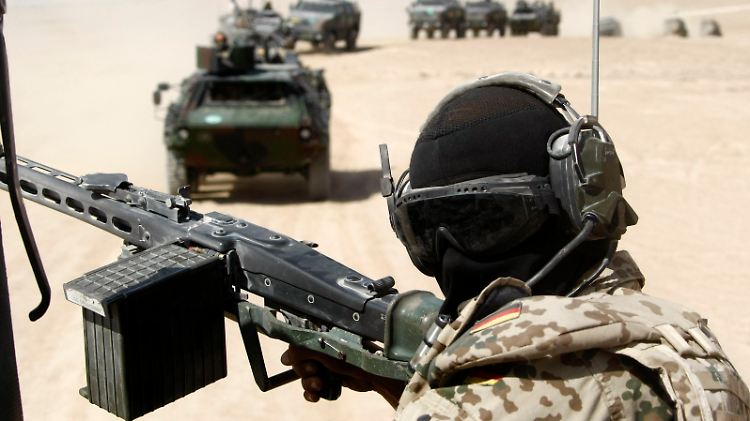 Die Bundeswehr in Afghanistan (Archivaufnahme von Juli 2008).