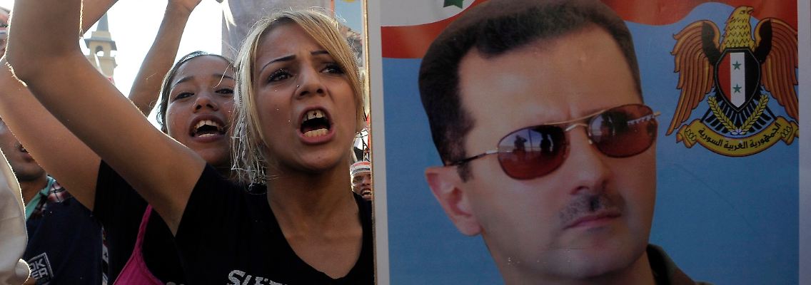 Der syrische Präsident Baschar al-Assad hat auch im Libanon zahlreiche Unterstützer.