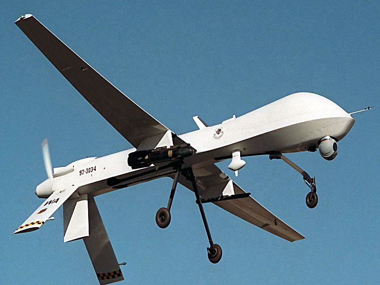 Eine ferngesteuerte Drohne der US-Air Force des Typs MQ-1 Predator (Archivbild).