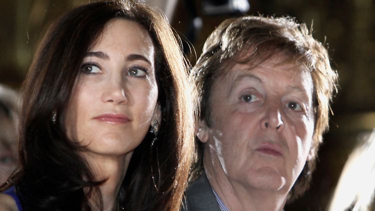 Bis dass der Tod sie scheidet? Paul McCartney und Nancy Shevell.