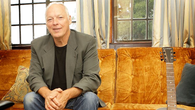 Gilmour scheint die Farbe Gelb sehr zu mögen.