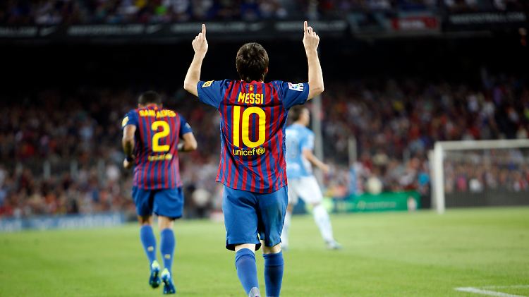 Drei Tore selbst erzielt, zwei aufgelegt: Lionel Messi ist in glänzender Form.