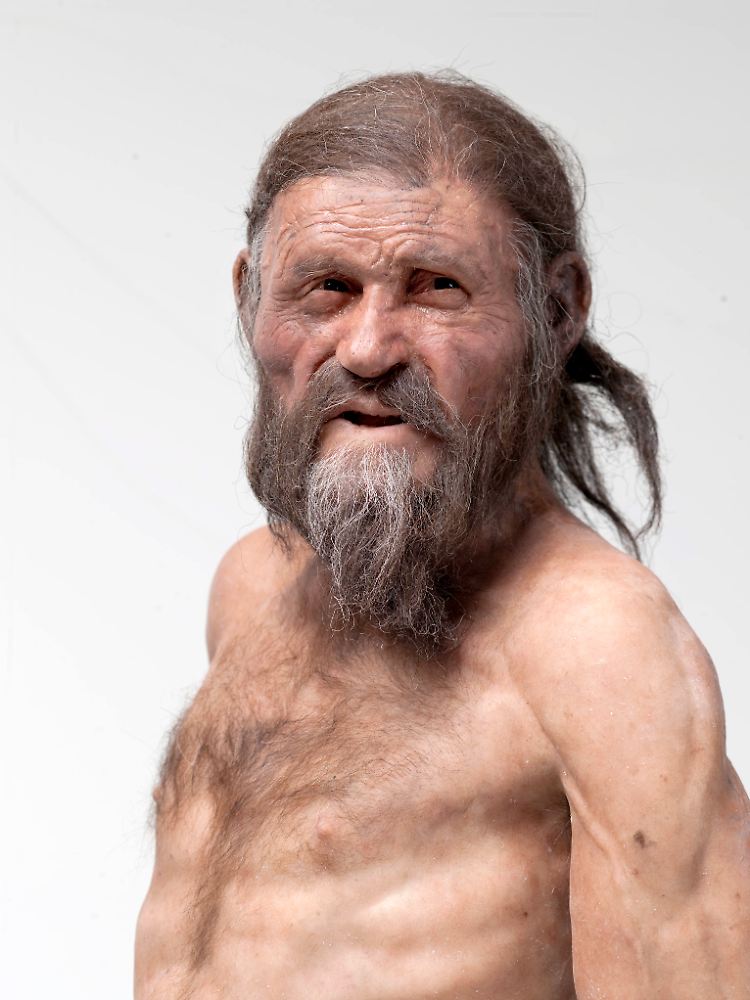 So oder so ähnlich könnte der Mann aus dem Eis vor 5300 Jahren ausgesehen haben.