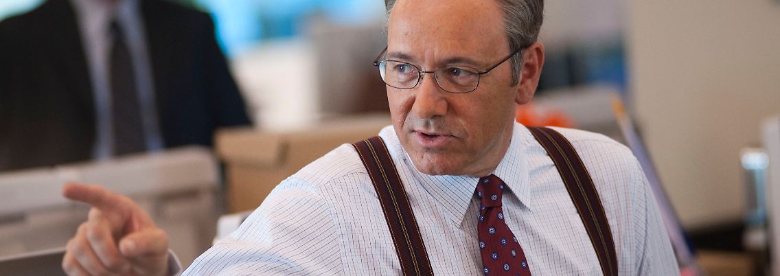 Rückwärts nimmer? Kevin Spacey als zweifelnder Banker.