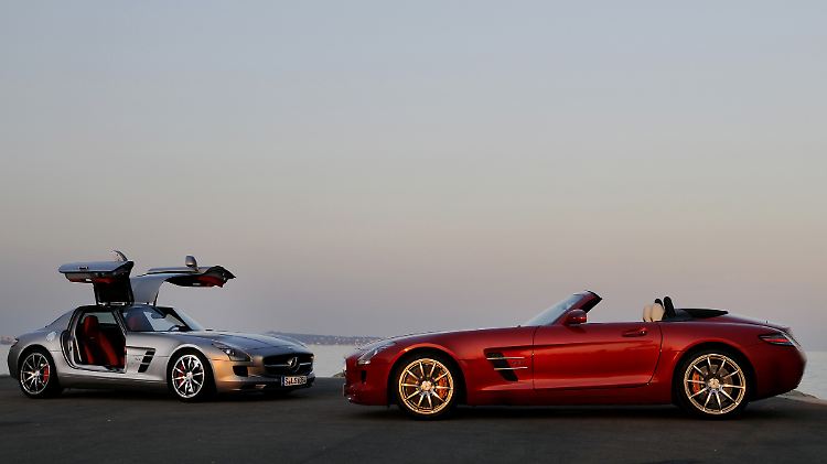 Schönes Geschwisterpaar: Die Optik des Roadster (r) ist nahe am Coupe.