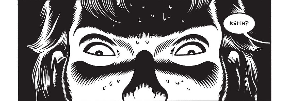 Sex, Drogen und Horror: Ausschnitt aus der "Black Hole"-Gesamtausgabe von Charles Burns, Jahrgang 1955. Burns ging mit Simpsons-Schöpfer Matt Groening aufs College - Subversion haben beide gemein.