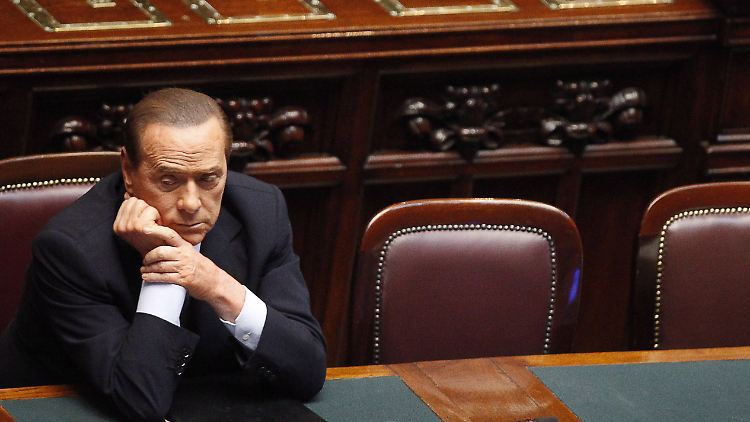 Berlusconi steht am Ende seiner Karriere. Eine "Blut, Schweiß und Tränen"-Wende wird von ihm nicht mehr erwartet.