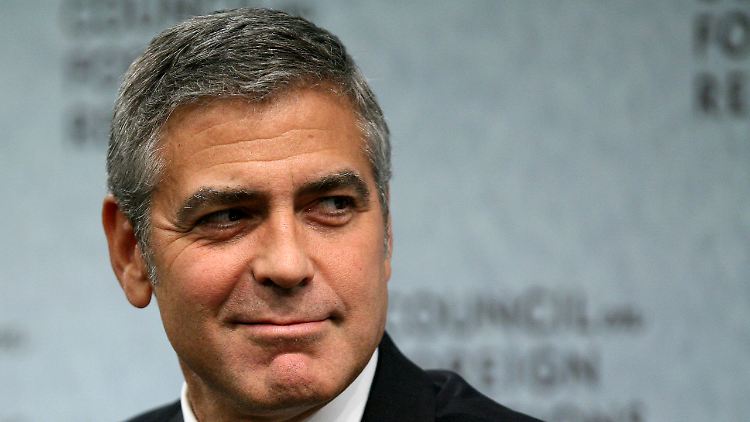 George Clooney will seine Asche an Freunde verschenken - und die Welt sehen.