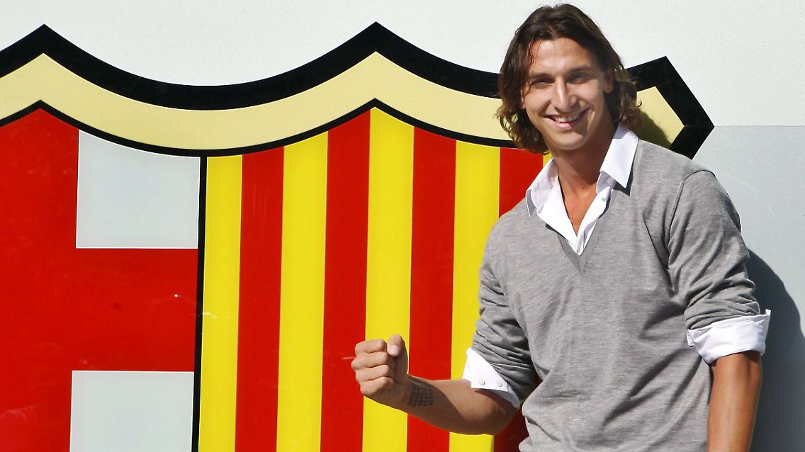 Viel spricht dafür, dass Zlatan Ibrahimovic demnächst für den FC Barcelona aufläuft.