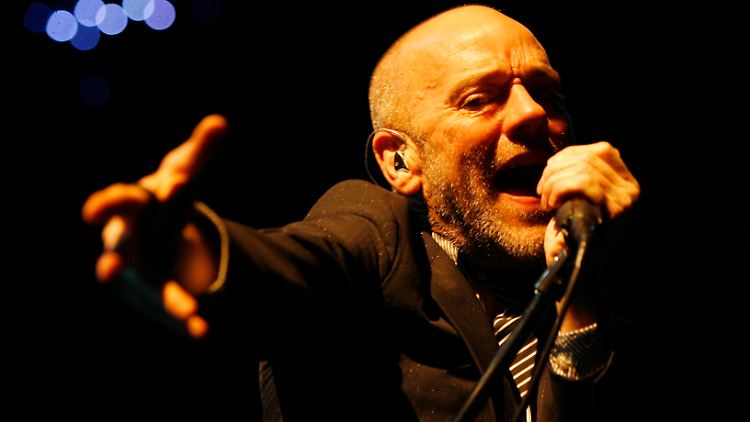 Charismatischer Sänger: Michael Stipe.