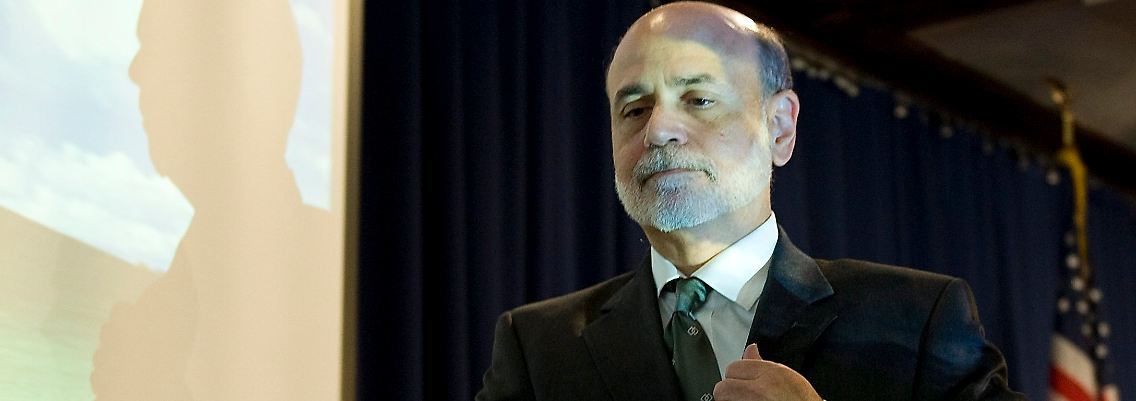 Der Mann, der für 400 Mrd. Dollar Anleihen umtauschen will: Ben Bernanke.
