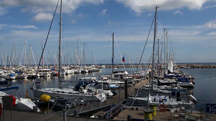 Ostseehafen von Kühlungsborn.