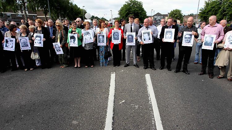 14 Menschen starben in Londonderry.