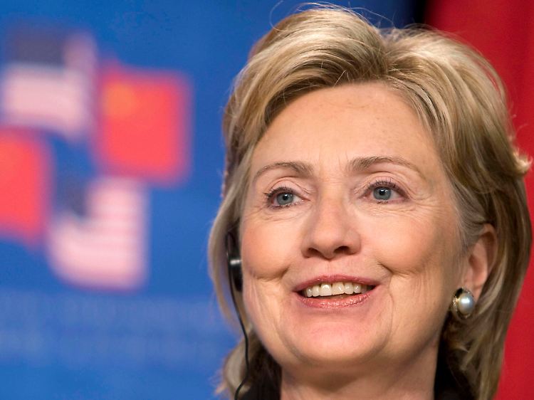 "Nur wenige Probleme lassen sich ohne die USA und China lösen": US-Außenministerin Hillary Clinton.