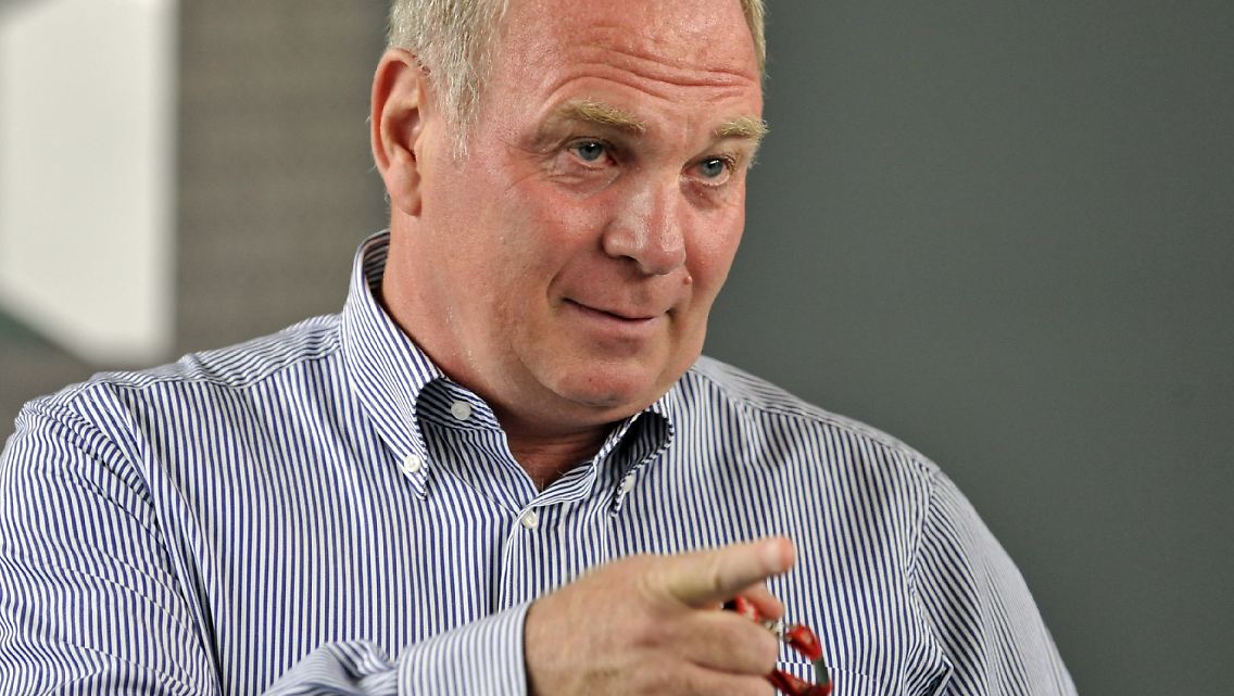 Immer Ärger mit dem Franz: Bayern Münchens Manager Uli Hoeneß.