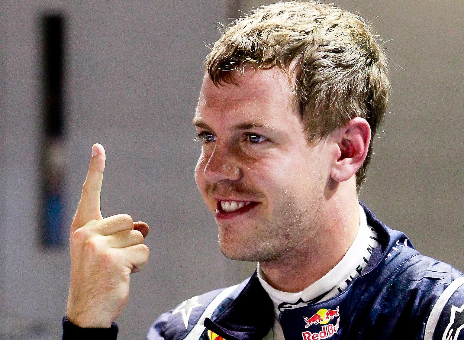 Die Nummer 1. Mit dieser Ziffer auf dem Auto startete Sebastian Vettel ins erste Saisonrennen 2011 in Melbourne.
