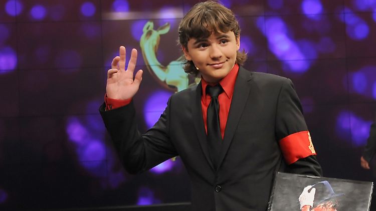 Prince Michael Jackson auf der Gala "Tribute to Bambi".