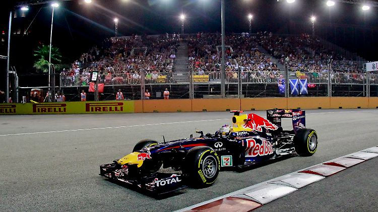Unaufhaltsam: Sebastian Vettel feierte in Singapur seinen neunten Saisonsieg.