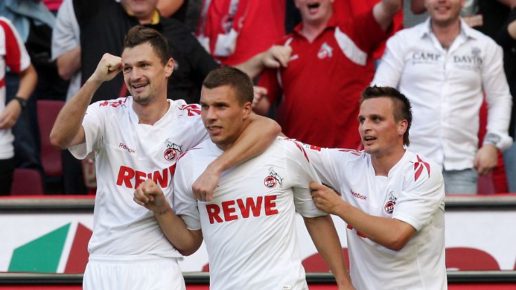 Konstant gut: Lukas Podolski (M) bot erneut eine bärenstarke Leistung.