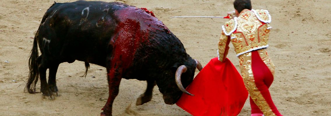 Serafín Marín tötet den letzten Stier.