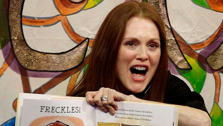 Julianne Moore ist nicht nur Schauspielerin, sondern auch Kinderbuchautorin.