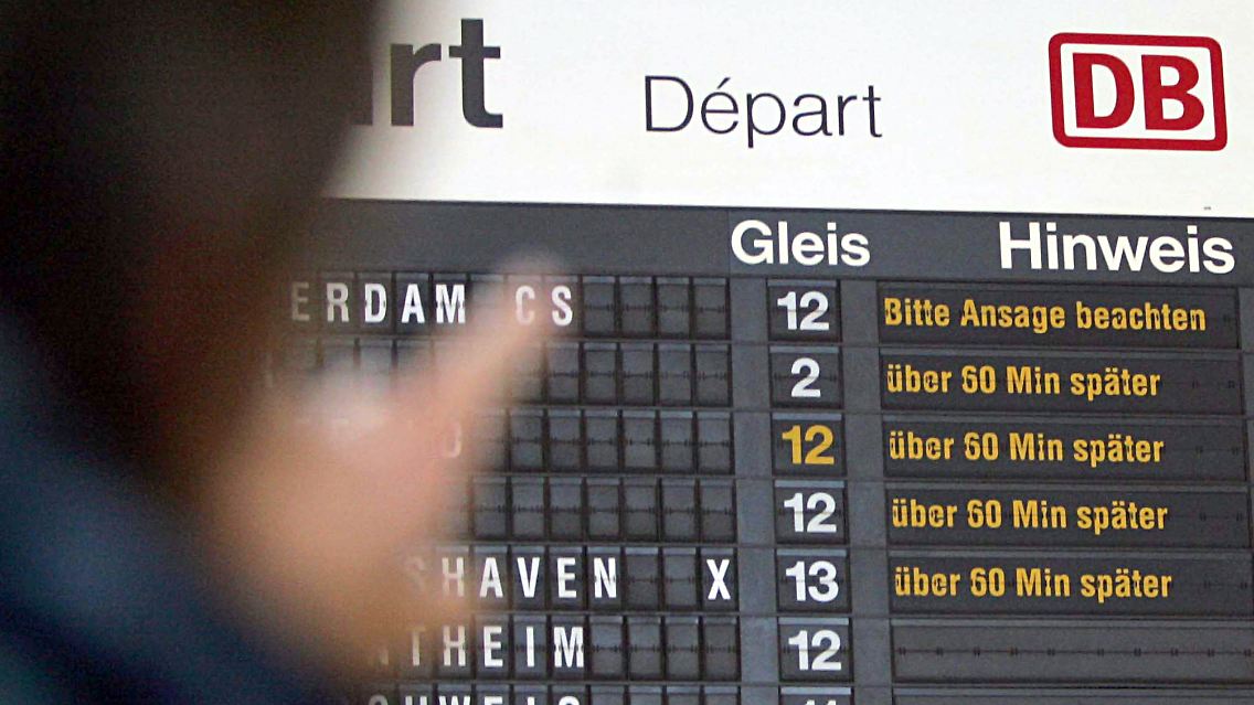 Über 60 Minuten Verspätung sind nicht tolerierbar und müssen entschädigt werden.