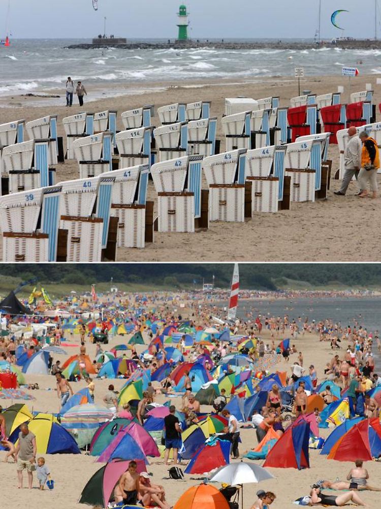 Ob gutes oder schlechtes Wetter: Die Ostsee ist laut einer Studie das "sympathischste Reiseziel" in Deutschland.