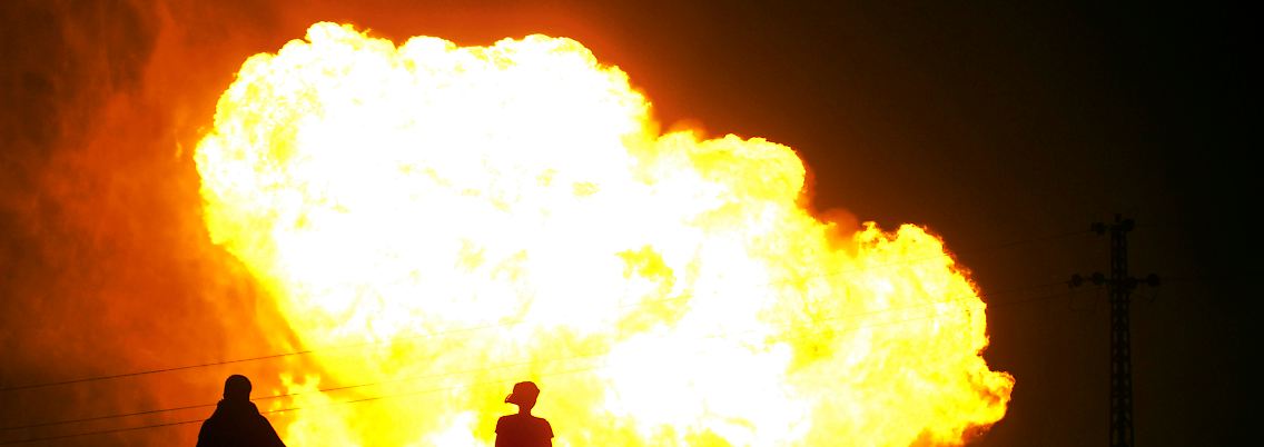 Die Pipeline wurde schon mehrmals sabotiert.