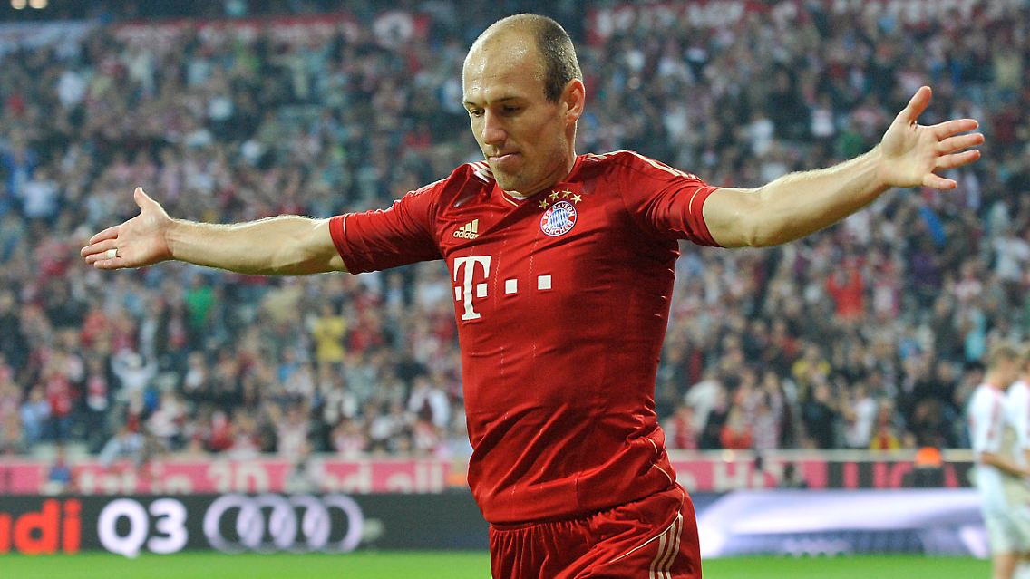 "Er kann gegen Manchester ein großer Gewinn sein": Arjen Robben.