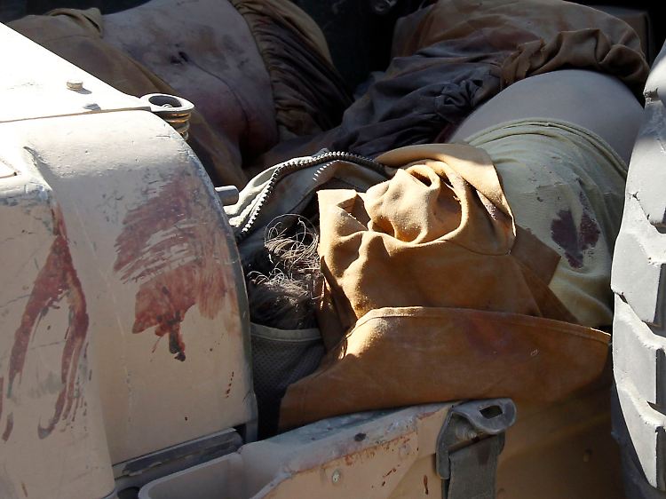 Getötete Taliban-Kämpfer.
