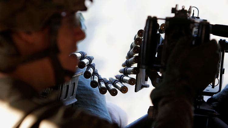 Ein US-Soldat der Task-Force "No Fear" in Afghanistan.