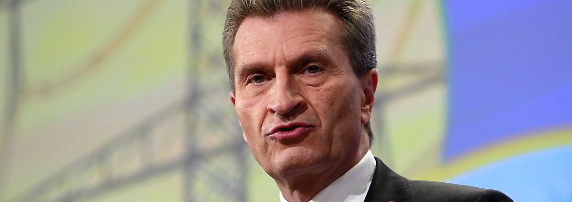 Günther Oettinger.