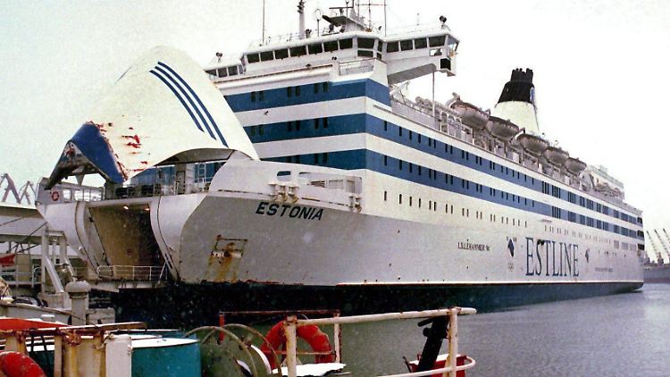 Die Estonia im Hafen von Tallinn (undatiertes Archivbild).