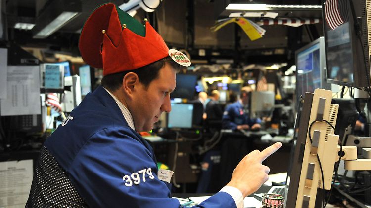 Verrückte Börse und verrückte Händler: Der Dow hat die Krone auf.