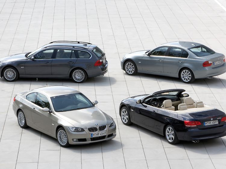 Überblick über die 3er-Familie von BMW.