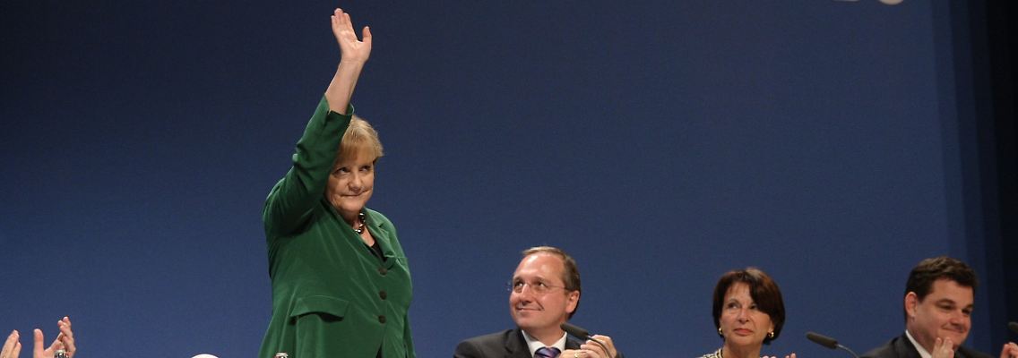 Merkel in Neumünster.