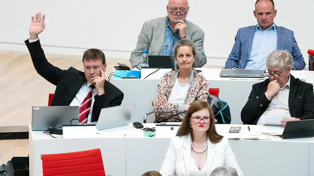 Der-BSW-Abgeordnete-Sven-Hornauf-links-unterstuetzte-bei-der-Abstimmung-die-Position-der-AfD