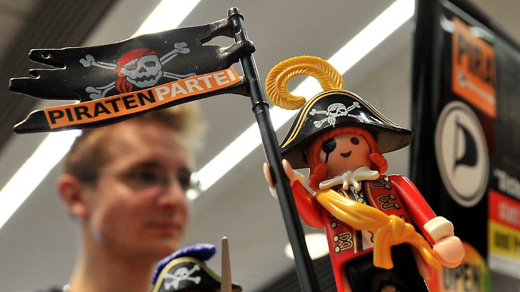 Die Piraten sind nach dem Erfolg in Berlin im Aufwind.