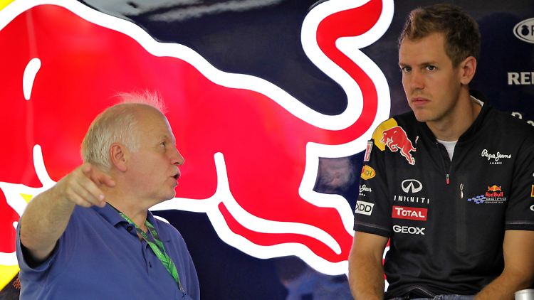 Ein erfolgreiches Team: Champion Vettel und sein Vater Norbert.