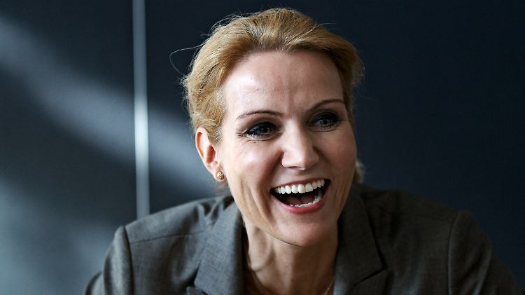 Besuch bei der Königin: Die Vorsitzende der dänischen Sozialdemokraten Thorning-Schmidt im Schloss Christiansborg.