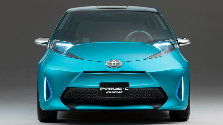 Der geplante Kleinwagen könnte sich an der Studie Prius C Concept orientieren.