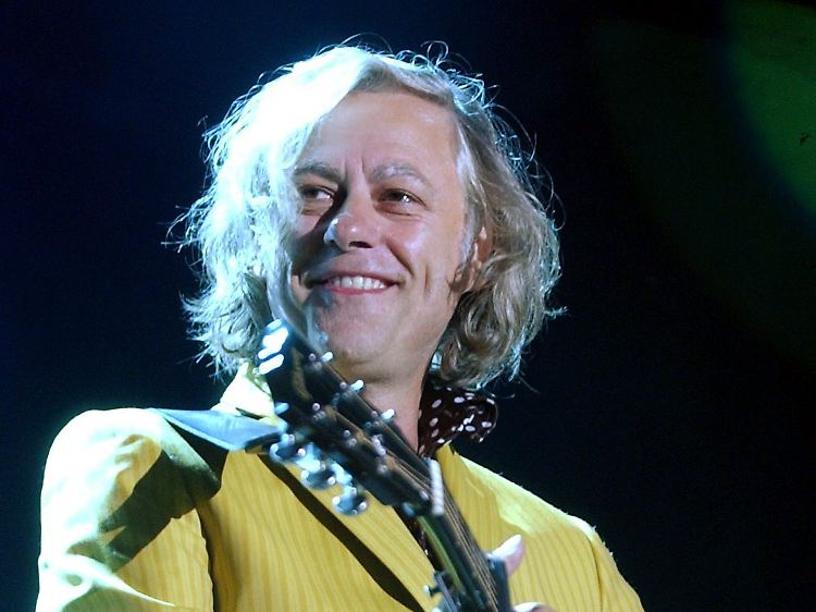 Politisch engagiert: Bob Geldof während des Konzertes "Music For Peace" im polnischen Warschau. (Archivbild vom 01.09.2007)
