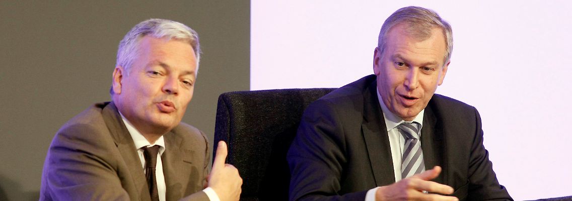 Dexia-Rettung ist Chefsache: Yves Leterme (rechts) und Didier Reynders.