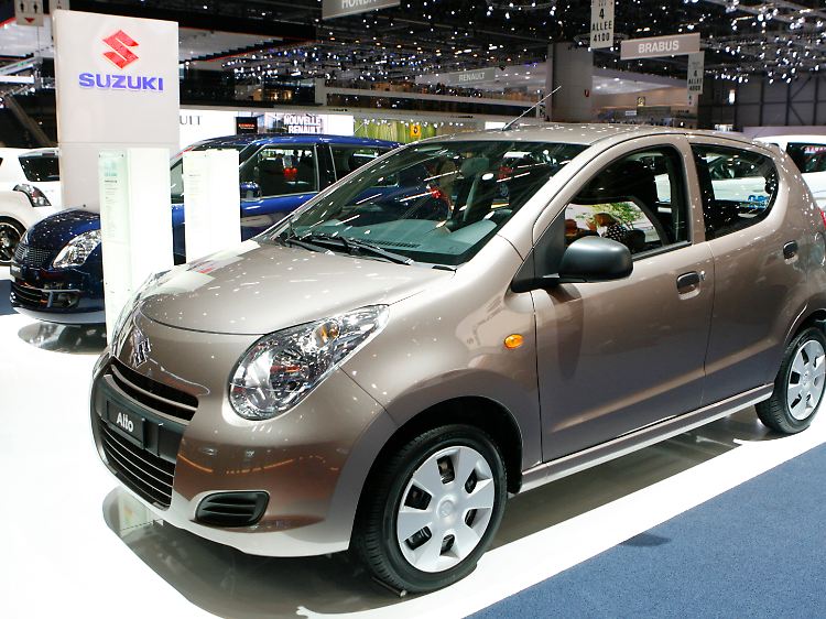 Japanische Export-Unternehmen sähen die Landeswährung schächer lieber: Im Bild ein Suzuki Alto 1.0 GL AC Automat.