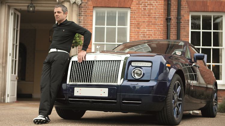 Der böse Blick gehört zur Rolle: Rowan Atkinson als Johnny English.
