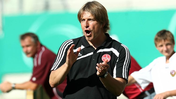 Debüt in der Bundesliga: Michael Oenning.