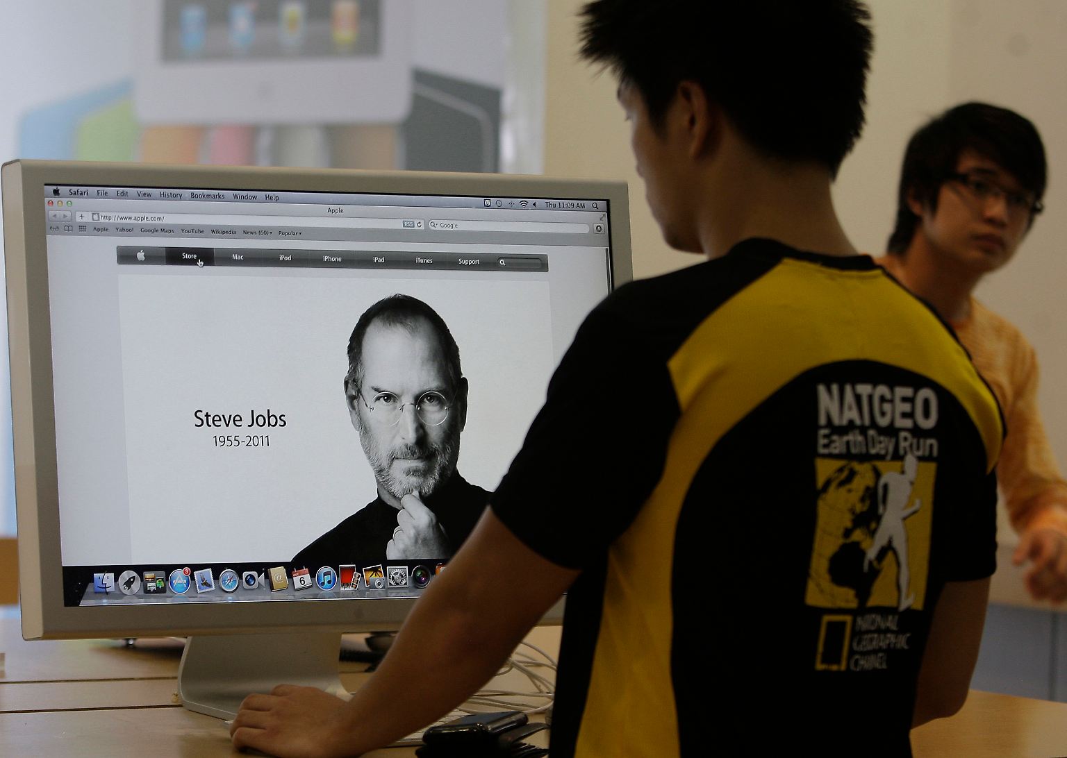 Schock und Trauer in Hollywood nach dem Tod von Steve Jobs. 