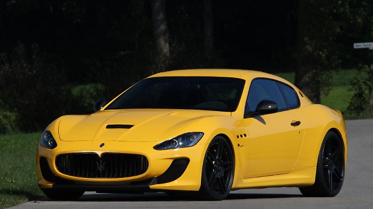 646 PS spendiert Novitec dem Maserati Gran Turismo MC Stradale.