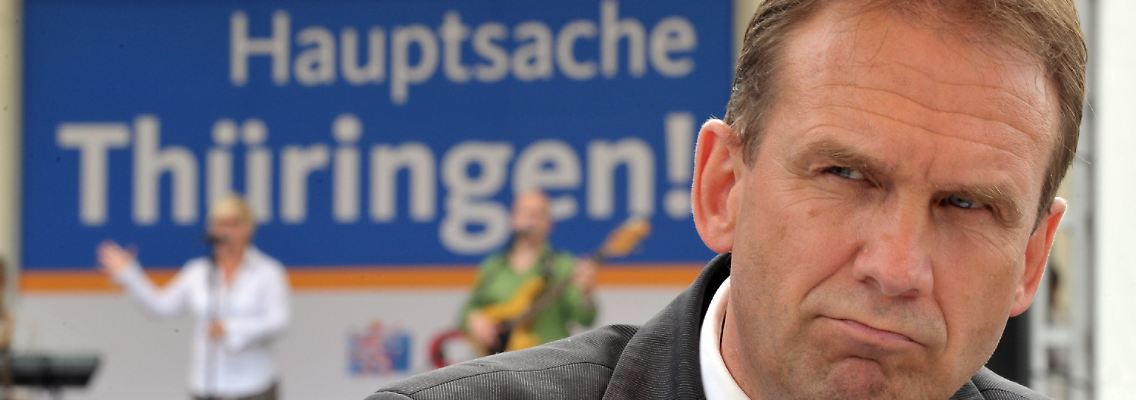 Für die Thüringer CDU und ihren Spitzenkandidaten Dieter Althaus wird es eng.