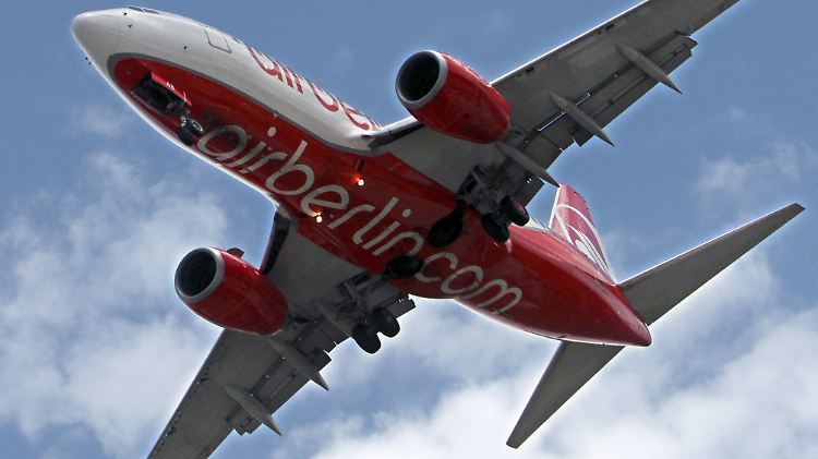Bei Air Berlin wurden die Preise erst am Ende der Seite vollständig angezeigt.